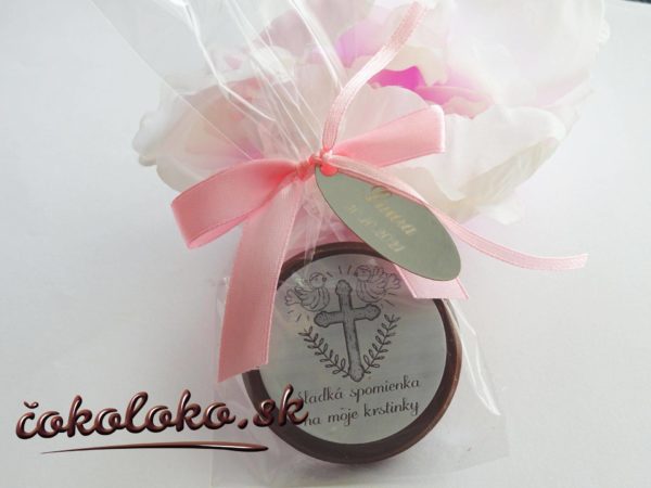 Čokoládka na krst - DUKÁTIK