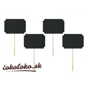 Tabuľky na paličke (4 ks)