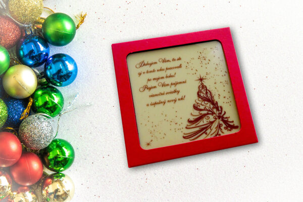 Vianočné čokoládky (10x10 cm) - almea.sk