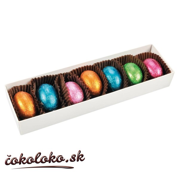 Čokoládová bonboniérka s vajíčkami