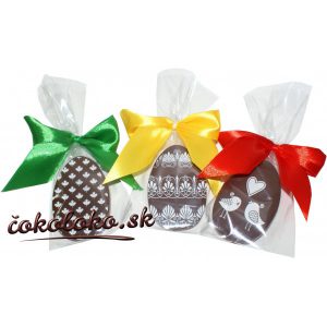 Zdobené čokoládové vajíčko (15 g)