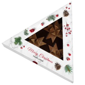 Vianočná bonboniérka s čokoládovými hviezdičkami - almea.sk