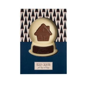 Vianočná čokoláda "SNEŽNÁ GUĽA" - almea.sk